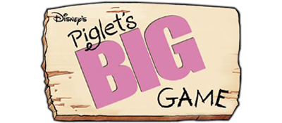 Piglet's Big Game logo for Playstation 2